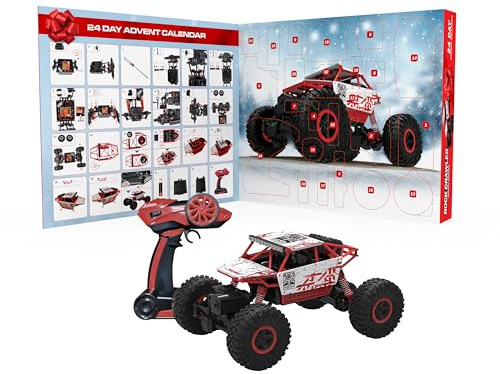 RED5 Toy Remote Control Car Advent Calendar Rock Crawler Truck RC 24 Day Gift