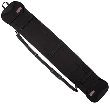 SDIUAKBV snowboardväska monboard skidåkning lätt bärväska platta utomhus snowboard repbeständigt skyddande fodral sportförvaring tillbehör (140 cm)