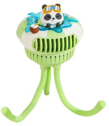 Genérico Ventilador De Cochecito Con Pinza Para Bebé | Ventilador de 3 Velocidades con Pinza para Silla de Auto Infantil | Accesorio De Enfriamiento Ajustable Para Viajes Al Aire Libre Y Dormitorio