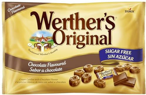 Werther's Original, Caramelo duro (Sabor chocolate) - 1000 gr.