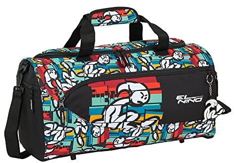 Safta M553, Bolsa De Deporte Unisex Niños, Multicolor, M
