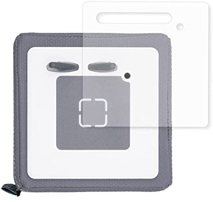 younikat Schutzfolien-Set passend für Toniebox I 2 neutrale Folien für Mädchen & Jungs I selbstklebend und transparent I Schutzcover zum Aufkleben I dv1060