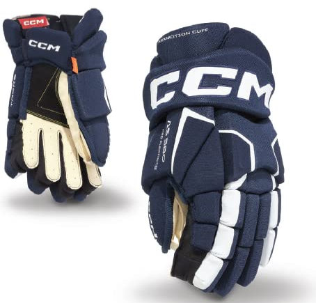 CCM Super Tacks AS-580 Handschuhe Senior, Größe:13 Zoll, Farbe:schwarz/Gold