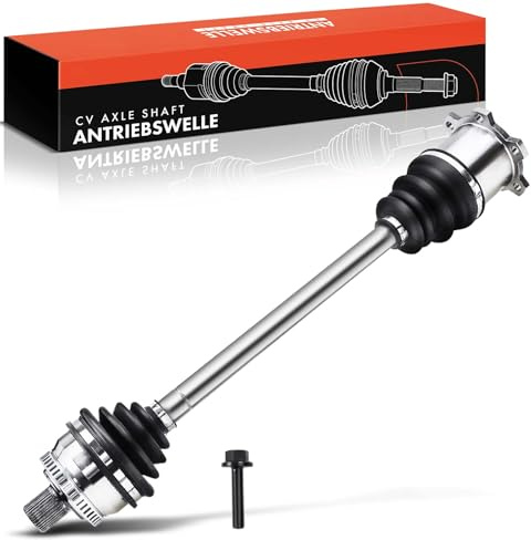 Frankberg Antriebswelle Achswelle MT mit ABS Ring Vorderachse Links Kompatibel mit A4 8E2 B6 A4 Avant 8ED B7 A4 Cabriolet 8H7 8HE B6 B7 Exeo 3R2 Replace# 8E0407271AH