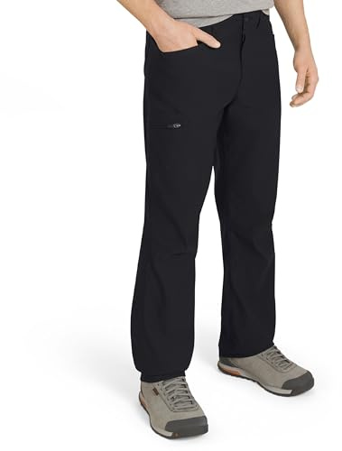 Eddie Bauer Rainier herrbyxa, Svart, 40W / 32L