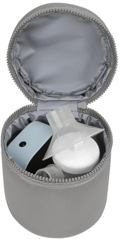 Borsa termica per latte materno - organizer per conservare latte, borsa termica portatile per biberon | borsa per allattamento compatta ed ermetica, porta per estrattore, contenitore termico