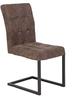 Hela Schwingstuhl Donna S - Modern, Einfarbig, Kunstleder, Schwingstuhl, Wohnzimmer, Ergonomisch, 1.2 kg max. Gewicht, Hartboden