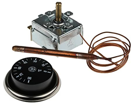 RS PRO Kapillar Thermostat 1-poliger Wechsler, 250V ac / 16A