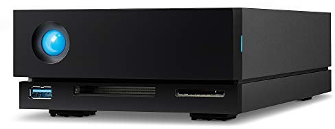 LaCie 1big Dock, 10TB, External Hard Drive, HDD Docking Station, for PC Mac iPad & iPhone, Data Rescue Service (STHS10000800)