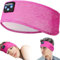 Perytong Sleep Headband for Side Sleepers - Ultra-Soft Headphones for Music Lovers, Perfect Sleeping Gifts for Men & Women
