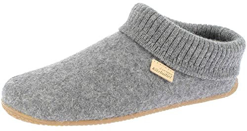 Living Kitzbühel - Schurwolle - Hausschuh (40 EU Grau)