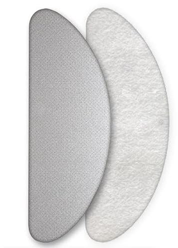 Set | Bügeltischbezug mit Molton Unterlage in Bananenform (Farbe: Metallisiert, Silber) (B-XXL)