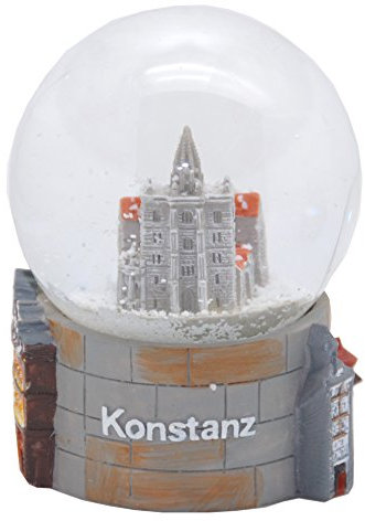 Schneekugel Souvenir Passau Dom | Reiseandenken Deutschland Mitbringsel 65mm Schüttelkugel Reise | 30083