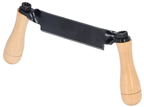 INPETS Couteau à tirage Droit, Acier au tungstène, sûr, Durable, Manche en Bois, Couteau à tirage, Large Application for Poteau / 4075