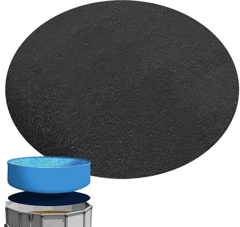 Paodduk 12 FT Round Pool Liner Pad, Above Ground Pool Liner Pad, Swimming Pool Ground Cloth, Above ground Pool Floor Mats, Swimming Pool Mat for Protect Above Ground Pool