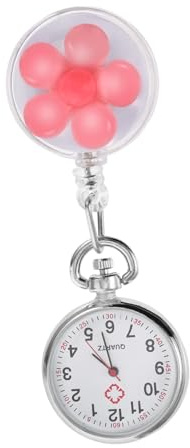 Beavorty Reloj De Solapa Extensible Diseño De Dibujos Animados Reloj para Enfermeras