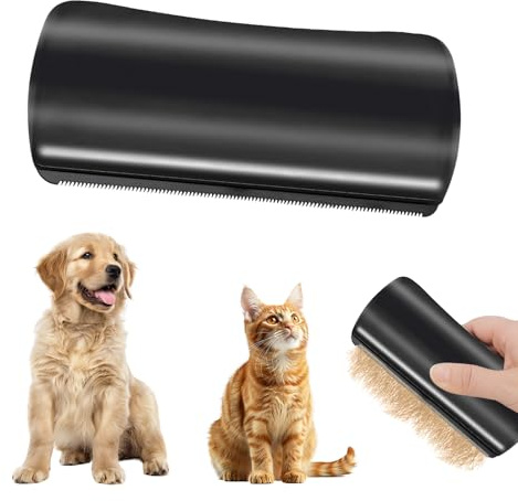 Brosse Chien Chat Brosse pour Chats Toilettage Poils Longs Courts Enlève Nœuds, Poils Morts Sous Douce aux Épines Arrondies