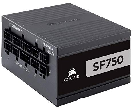 Corsair SF750 SF Series Vollmodulares 80 Plus Platinum Netzteil (750 Watt) schwarz (EU)