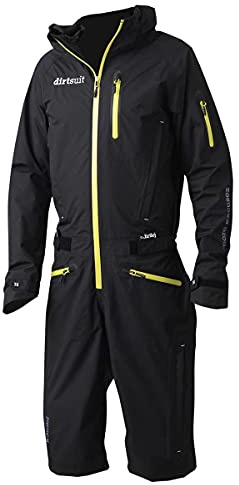 dirtlej Regenanzug Dirtsuit Pro Edition Schwarz Gr. S