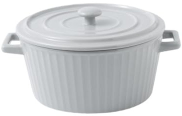 BESTonZON Ciotola Ceramica Con Coperchio e Manici Doppia Isolamento Per Zuppa e Ramen Contenitore Per Cibo Perfetta Per Insalate e Snack Lavabile Lavastoviglie e Sicura Per Microonde