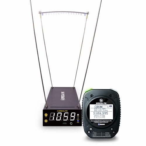 SPECIAL PIE Chronographe pour données balistiques, Mesure de précision 4–9750 FPS avec Lecture instantanée (Timer&Chrono)