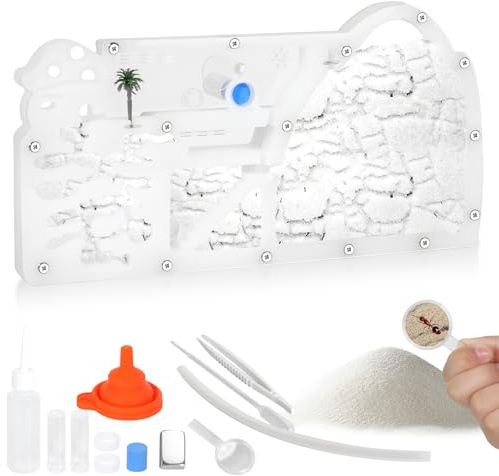 Blevla Ant Farms with Connections, Ant Farms, Live Ants for Ant Farm Educational Science DIY Toy Kit - STEM Learning Toy - Great Gifts [Ants not Included] (Castle)