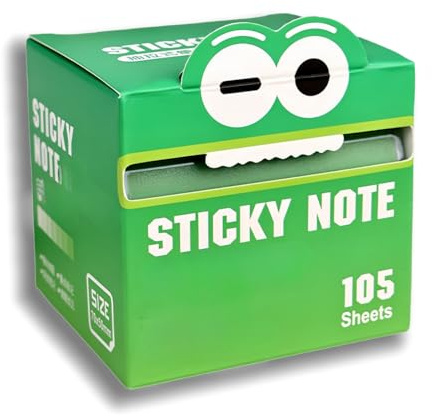 Transparent Sticky Notes - Clear Post It Notes for Book Annotation Kit, 105 Sheets Self-Adhesive Pull-Out Roll with Tabs for Study & Office Supplies, Reusable See Through Post It Notes
