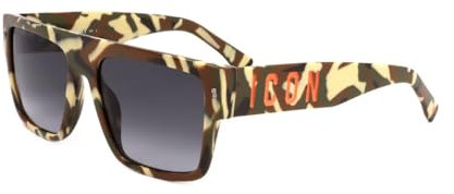 Dsquared Unisex Icon 0003/s Sunglasses, 6DB/9O CAMO, 54
