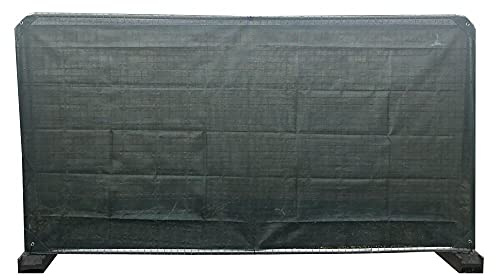 Bauzaunnetz Bauzaun sichtschutznetz für Bauzaun 1,80m x 3,45m grün