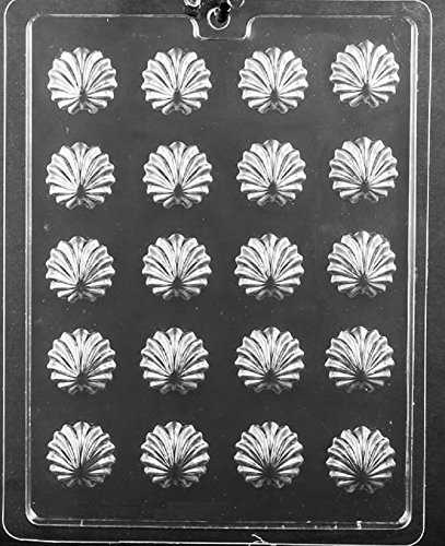 Grandmama's Goodies AO152 Small Fancy Swirls Chocolate Candy Soap Mold with Exclusive Molding Instructions