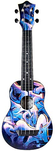 Flight: TUS40 ABS Travel Ukulele - Graffiti (With Bag)