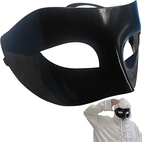 TempFoo Masquerade Mask for Women Men Adult Black Half Face Venetian for Halloween Easter Carnival Christmas Cool Masks Cosplay Ball Party Decoration Couples Games Gifts