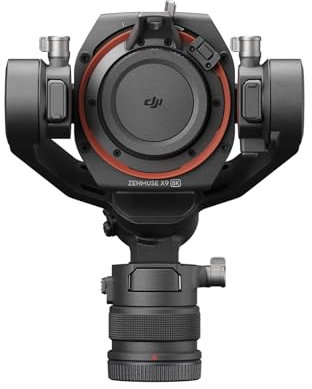 DJI Zenmuse X9-8K Gimbal Camera, Full-frame 8K/60fps & 4K/120fps, 800/4000 Dual-Native ISO, Built-In 9-Stop Physical ND Filters, DL/E/L/PL/M Interchangeable Lens Mount, Autofocus on Manual Lenses