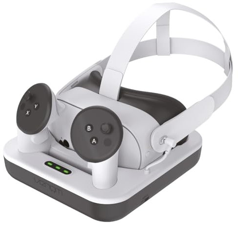 Venom Charging Dock and Rechargeable Battery Packs for Meta Quest 3S