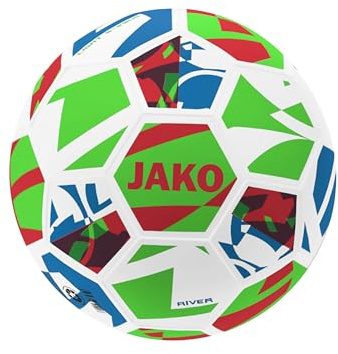 JAKO Lightball River, weiß/neongrün/rot, 3 (290g)