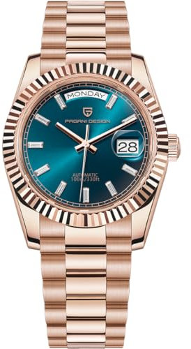 Pagani Design DD36 Orologio Automatico di Lusso Uomo AR Vetro Zaffiro Meccanico 10Bar ST16 Movt