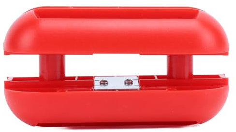 SEAFRONT bordures avec Lame en Acier au Carbone, Raboteuse à Double Direction pour Projets de Menuiserie en PVC ABS Mélamine, Fabrication d'armoires de Meubles, 100 Mm (rouge)