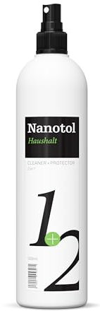 Nanotol Haushalt 2in1 - Kräftiger Glas- und Universalreiniger mit Langzeitwirkung gegen neuen Schmutz (500ml)
