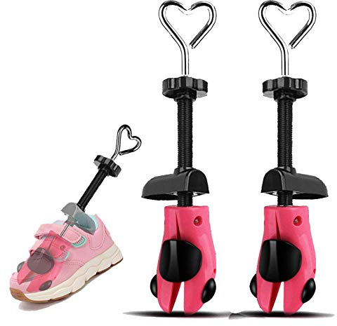 Black Friday Offerte Cyber Lunedi Offerte Sale-Scarpe Barella per bambini adatto per 7-15 anni, Barella per scarpe a 2 vie estensibile Lunghezza Larghezza Regali per bambini (Rosa, Bambini)