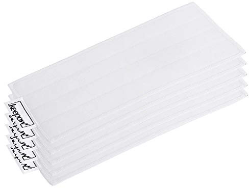 KEEPOW 5 Stück Wischtuch für Kärcher KV 4 Vibrierender Akku-Wischer, Klettbefestigung und Waschbar