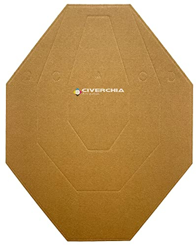 Generico IPSC TARGETS CLASSIC bersagli KRAFT avana/bianco (50) 46x58 cm