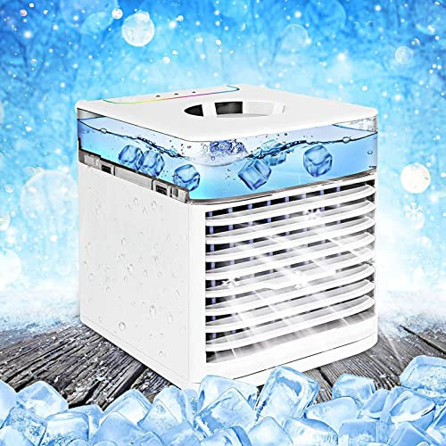 Mobile Air Cooler, Rechargeable Probreezer Air Cooler - Low Energy Consumption Bedroom Air Cooler - for Small Home Office Quiet Cooling Air Conditioner