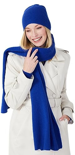 Style & Republic Kaschmir Schal Damen aus 100% Cashmere - dein kuscheliger Premium Schal für stilvolle Herbst- & Winter-Momente - Skydiver