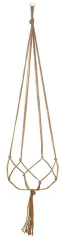 Pot de fleurs en corde à suspendre, filet en macramé, suspension de plantes, jardin, balcon, pieds, panier tressé à suspendre, pot d'intérieur suspendu, décoration de terrasse, fleurs en macramé ciel