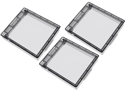 SEWOART 3pezzi Scatola Luminosa Copertura Luminosa Robusta e Incernierata Blocco Di Sicurezza Di Ragazzo Ragazza Ragazza Protezione Facile Da Installare Schermo Protettivo Per Casa e Cucin