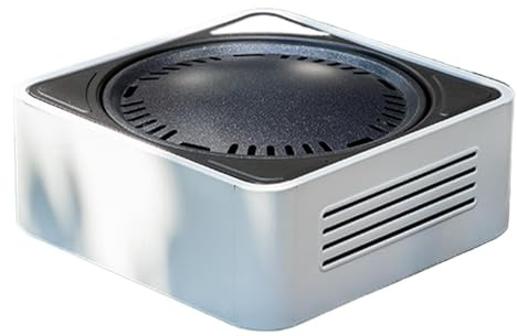 Bordsrökare grill kolgrill för utomhusmatlagning | Träkol spis för hem grill camping köttgrill bärbar grill för camping