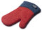 Zeal Silicone Heavy Duty Single Oven Mitt Glove, Red (29 cm Long) - Denim
