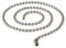 Fly Style Kugelkette Edelstahl silber · Stärken 1,6-8mm · Längen 20-180 cm · Dog Tag Halskette für Herren und Damen, Längen:ca. 50.0 cm, Stärke:8 mm