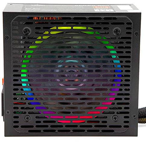 Yeyian Fuente de Alimentación Raiden RGB, Negra (650 WATIOS)