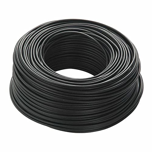 FILO CAVO ELETTRICO UNIPOLARE 1x6 MMQ 6 FS17 CORDINA nero VARIE MISURE (25 Metri)